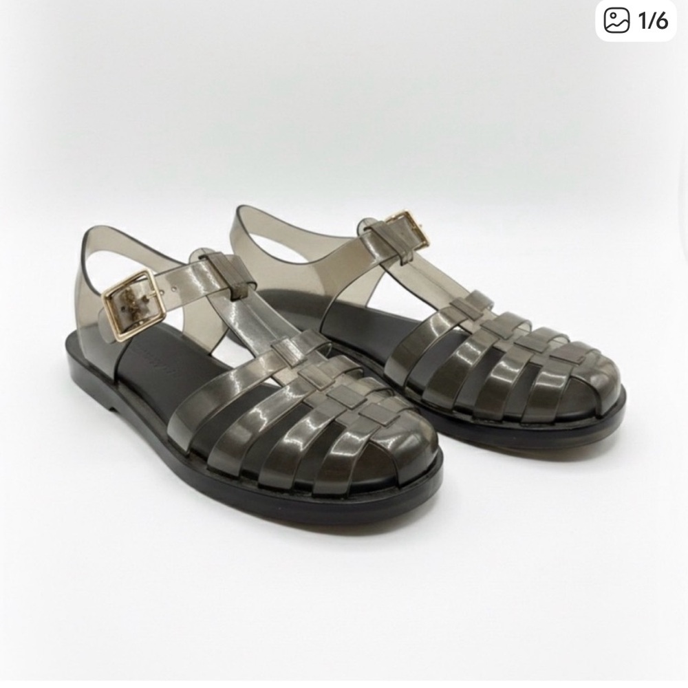 J. Crew jellie sandals
